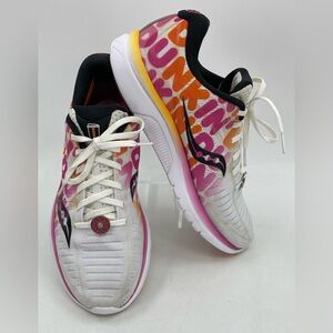 Saucony Kinvara 10 Dunkin' Donuts S10467-26 Boston Sneakers Shoes Women’s 10.5